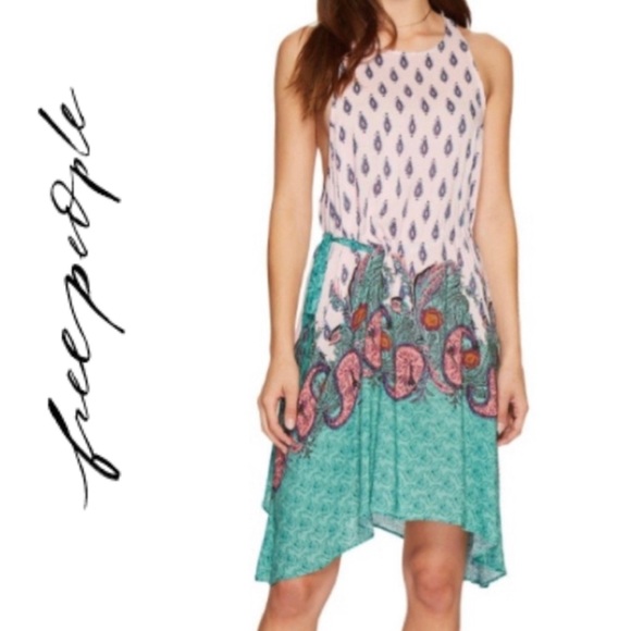 🆕 Free People Sleeveless Bohemian Slip Dress - Picture 3 of 5